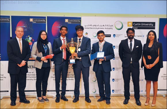 Students from GEMS Wellington International School outshine 1200 others at the DEWA Business Cup Challenge 2019