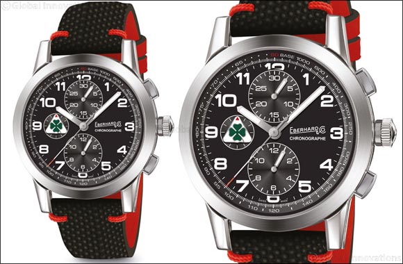 Eberhard & Co. and the new  Quadrifoglio Verde chronograph, dedicated to the prestigious Alfa Romeo emblem