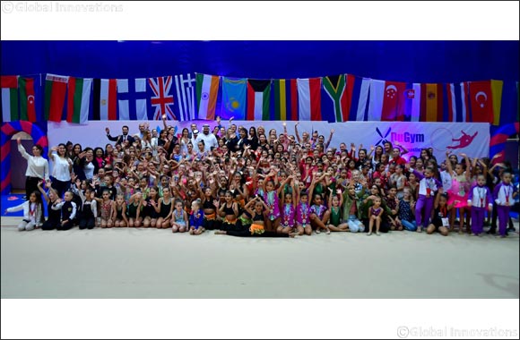 Dubai International Rhythmic Gymnastics Cup is a hit with 500 participants from 21 countries