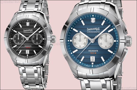 Aquadate Chrono Eberhard & Co. presents the chronograph version of its classic timepiece