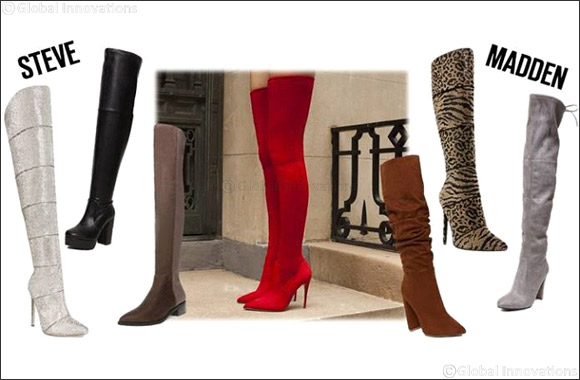 It's time to cover up - Knee high boots from Steve Madden