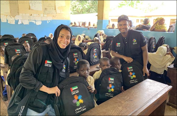 50,000 school bags assembled by the UAE community last Ramadan delivered to underserved children in Senegal and Tanzania