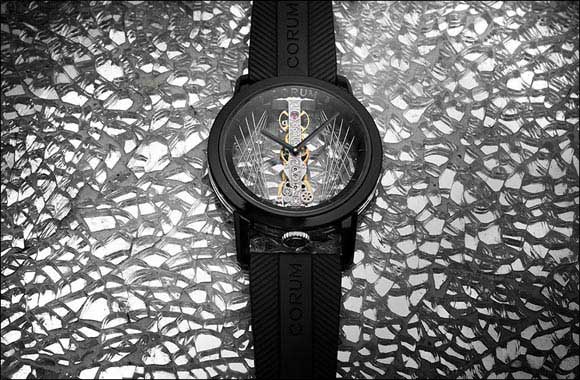 Corum celebrates the festive season with Golden Bridge Round 43 Art Deco