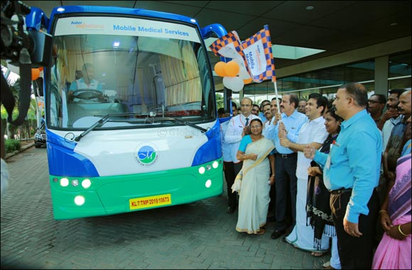 Aster Volunteers flags off its 9th Mobile Medical Service from Aster Medcity, Kochi