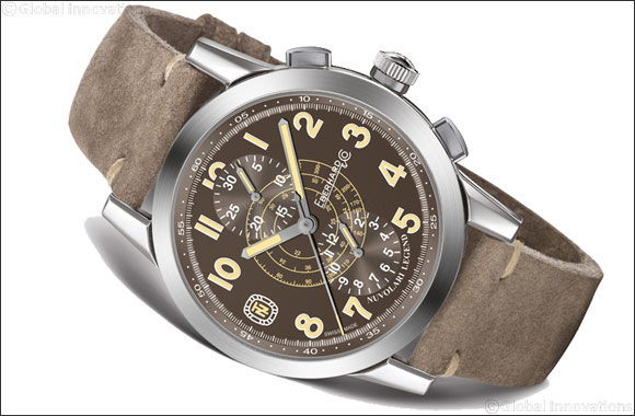 Eberhard & Co.  Nuvolari Legend “The Brown Helmet”