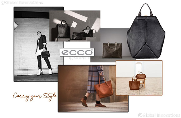 Geometric handbags from ECCO