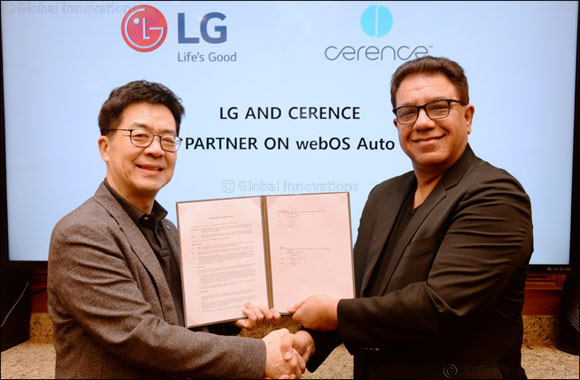 Lg to Join Forces With Cerence on Ai-powered Connected Car Platform