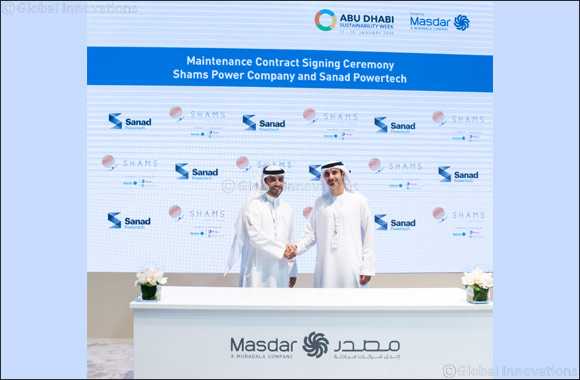 Sanad Powertech Awarded Shams Power Company Maintenance Contract