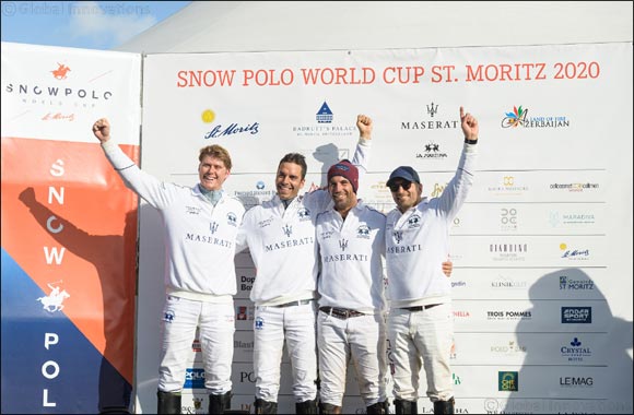 Maserati Premieres the New  Levante Royale Special Series  The Snow Polo World Cup in St. Moritz