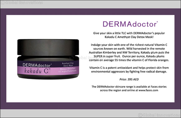 Give Your Skin a Little TLC with DERMAdoctor's popular Kakadu C Amethyst Clay Detox Mask!