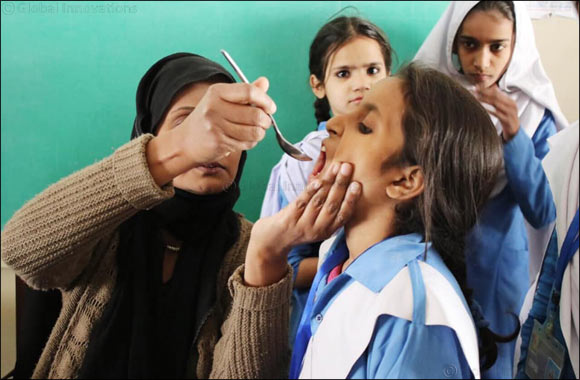 Dubai Cares joins the Government of Pakistan's efforts to combat intestinal worms among school-aged children