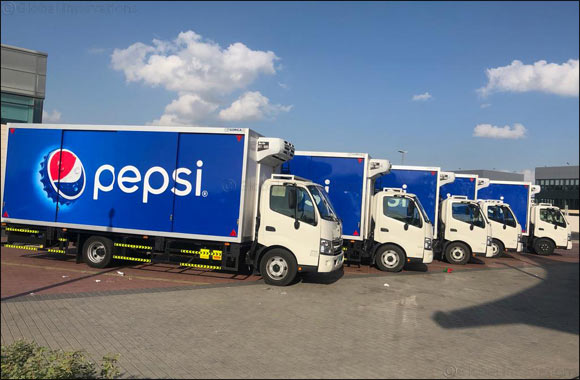 150 HINO Trucks Join Dubai Refreshment PJSC – Local Pepsico Bottler