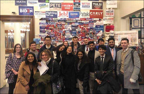 NYU Abu Dhabi Students Experience an Up-close Look at the 2020 United States Presidential Election