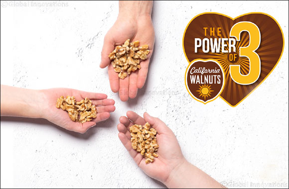 California Walnuts Launches First-Ever Global Marketing Initiative Encouraging Consumers to Embrace “The Power of 3”