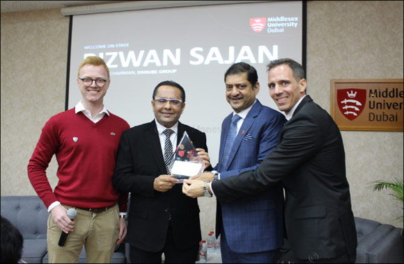 Danube Group's Founder and Chairman Shares His ‘Rags to Riches' Inspirational Success Story at Middlesex University Dubai