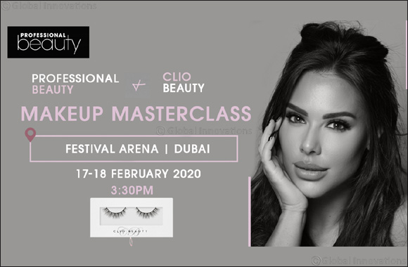 Dina Akesbi joins Clio Beauty on the Professional Beauty GCC Mainstage on 18th Feb!
