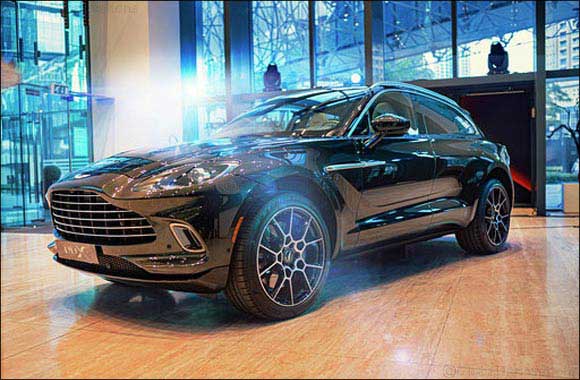 Aston Martin DBX Makes First Public Appearance in UAE