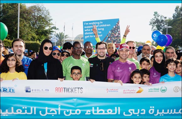 UAE Community Takes Millions of Steps in Solidarity With Children Who Walk Long Distances to Reach School in Developing Countries