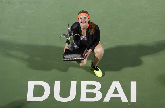 Simona Halep Survives a Thriller At Dubai Duty Free Tennis Championships