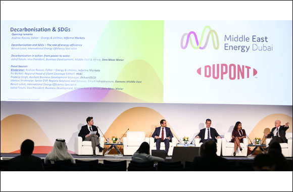 UAE's Energy for Greater Efficiency Can Propel Region Towards a Sustainable Future, Industry Experts Tell Middle East Energy 2020