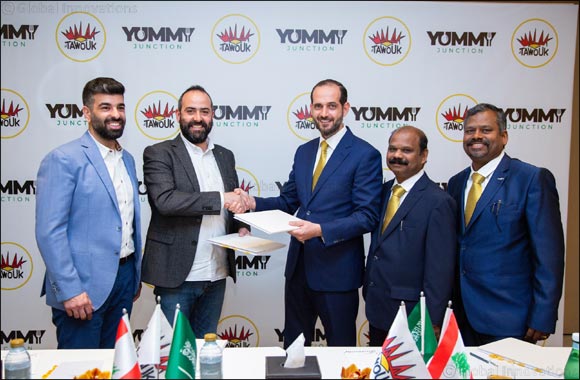 Yummy Junction Announces AED 20 Million as Its Investment Plan  For Malak Al Tawouk Chain in the UAE