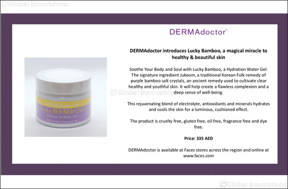 DERMAdoctor: Introduces Lucky Bamboo, a Magical Miracle to Healthy & Beautiful Skin