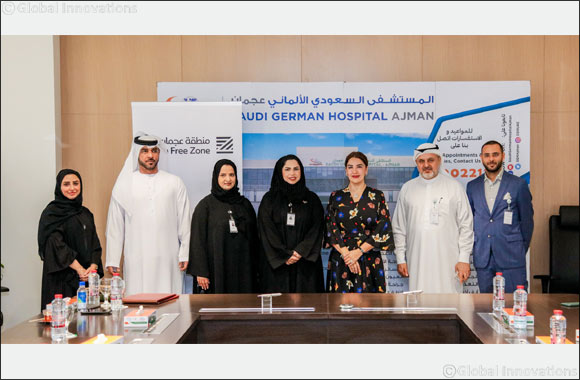 Ajman Free Zone Signs an MoU with Saudi German Hospital Ajman