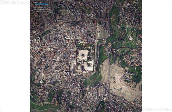 MBRSC Commemorates Isra Wal Mi'raj with A Satellite Picture of Al Aqsa Mosque