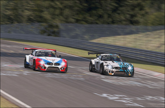 Podium for BMW Works Driver Philipp Eng on the Virtual Nürburgring-Nordschleife.