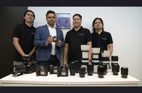 Sony Middle East and Africa and Gearbox team up to offer rental services of latest digital imaging products in the UAE