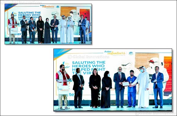 Frontline Warriors and Volunteers from two Al Warsan isolation facilities honoured for helping 1500 Covid-19 patients in Dubai