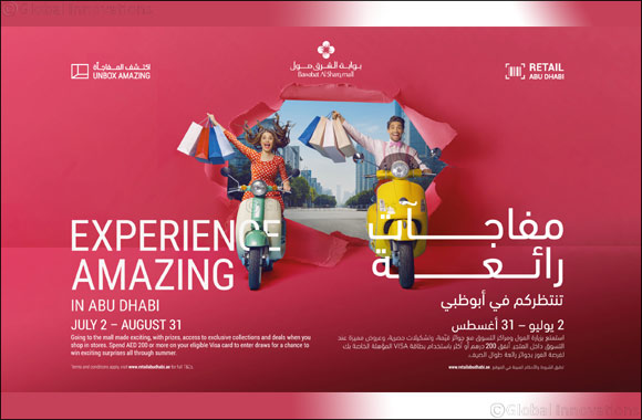 'Unbox Amazing' Awaits Shoppers  At Bawabat Al Sharq Mall This Summer