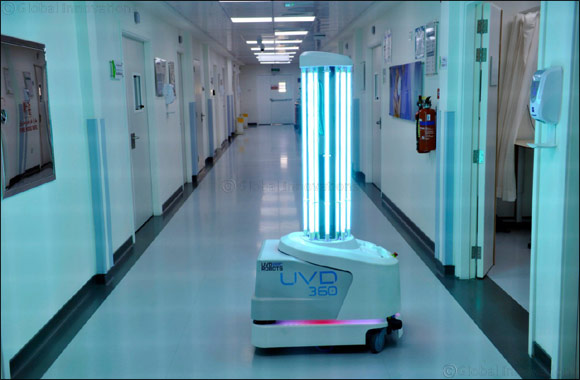 Dubai Health Authority Uses Artificial Intelligence to Sterilize Its Health Facilities.