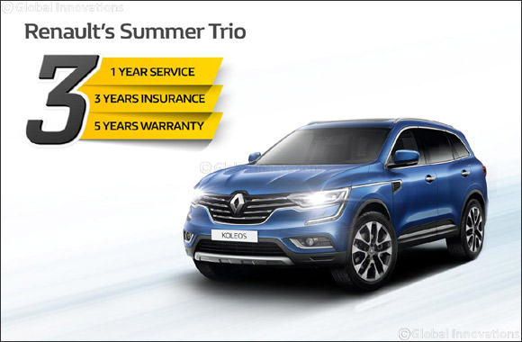 Renault of Arabian Automobiles Presents Amazing Summer Offer as Part of Dubai Summer Surprises
