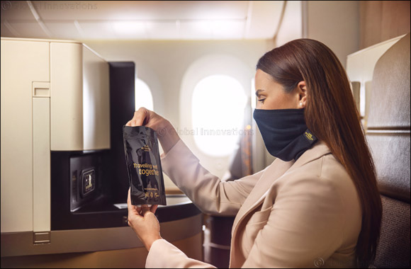 Etihad Airways Introduces Microbebarrier™ Face Protection for Premium Passengers