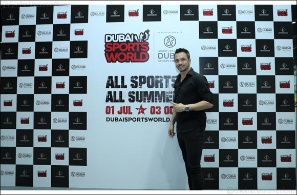 Zenga and Falcao visit Dubai Sports World