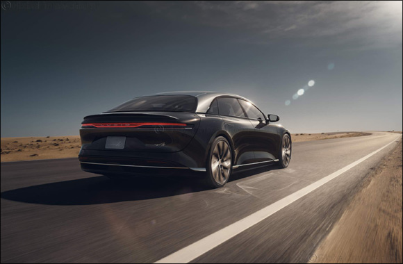 Lucid Air Sets a New Standard for Electric Vehicles with an EPA Estimated Range of 517 Miles on a Single Charge