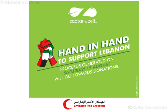 Zaatar W Zeit UAE Launches #handinhand Initiative to Support Lebanon