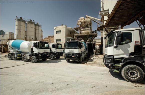 Middle East First for Renault Trucks and Ocean Readymix & Precast With New Transit Mixer Deal