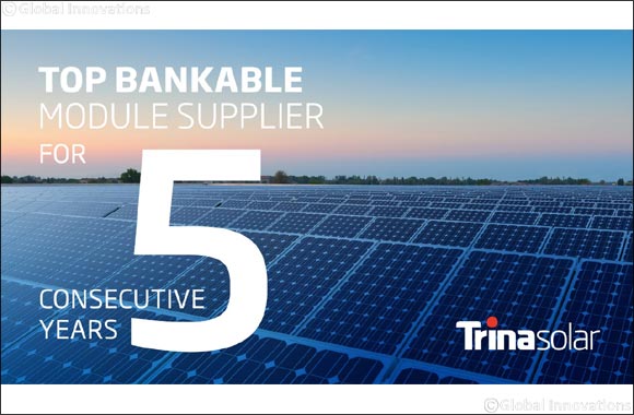 Trina Solar Has Been Recognized as a Top Bankable Module Supplier for 5 Consecutive Years