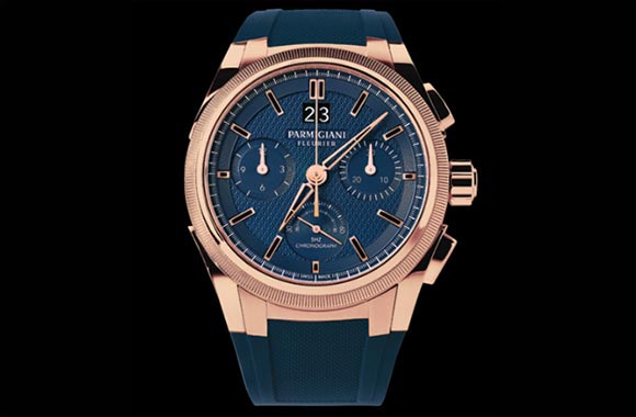 Parmigiani Fleurier's New Tondagraph GT Rose Gold Blue