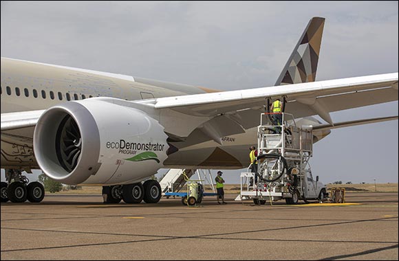 Boeing, Etihad Airways and World Energy Lift Sustainable Aviation Fuel to the Next Level on Ecodemonstrator Programme