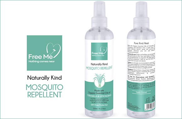 Free Me – The First Naturally Kind Mosquito Repellent Made in the UAE