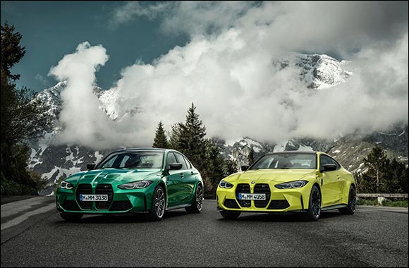 The New BMW M3 Sedan and BMW M3 Competition Sedan. The New BMW M4 Coupé and BMW M4 Competition Coupé.