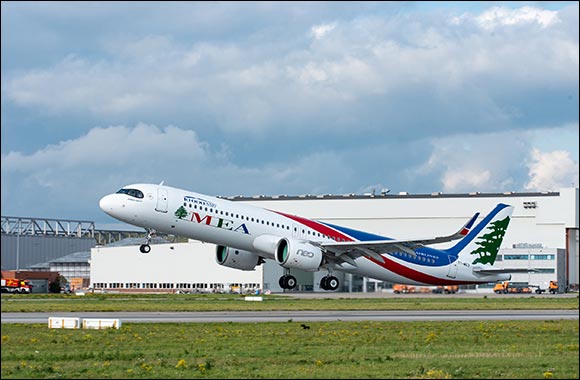Airbus Delivers A320 Family MSN10,000 to Middle East Airlines