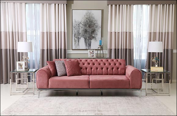 Pink October: SPECTRE 3 SEATER SOFA