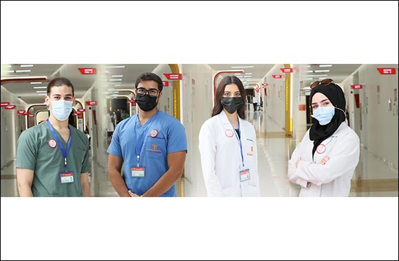 The First Batch of 50 Trained COVID-19 "Safety Officers" Completed Their Training From Gulf Medical University in the Face of the COVID 19 Pandemic