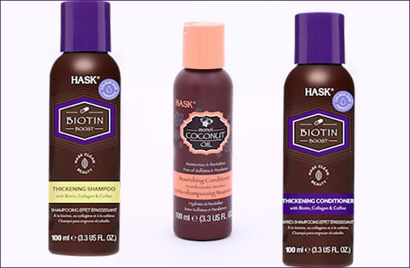 Stress-Free Tresses While on Holiday with HASK's New Travel-Size Products