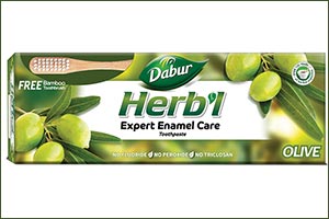 Dabur Herb'l Launches Olive Based Anti-oxidant Rich, Anti-bacterial Herbal Toothpaste That Provides ...