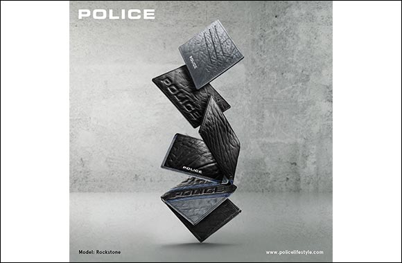 Police Rockstone Wallet and Card Case